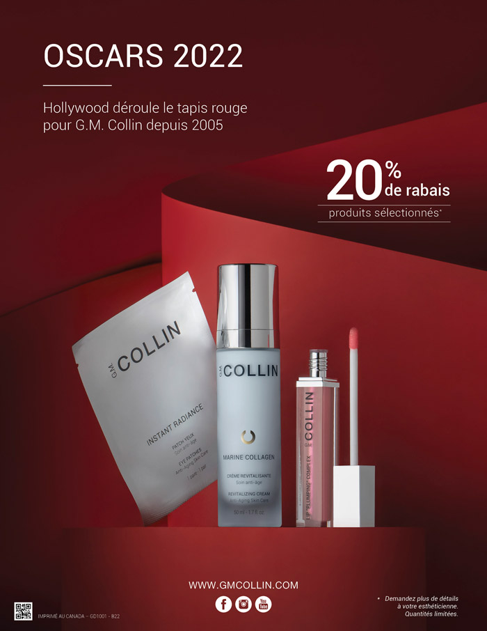 Promotion G.M Collin 2022 - OSCARS Esthétique Claudine Tremblay L'Ancienne-Lorette